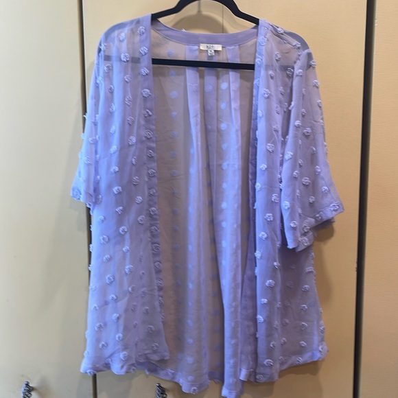 Kori America sheer Swiss dot kimono - Picture 1 of 6